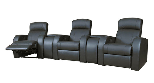 Cyrus 5-piece Upholstered Home Theater Seating