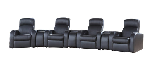 Cyrus 7-piece Upholstered Home Theater Seating