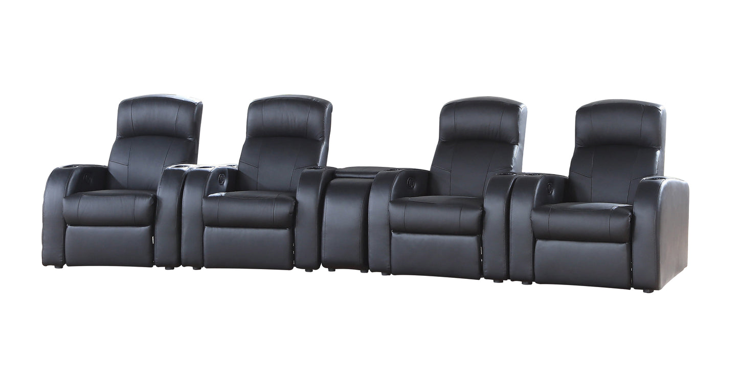 Cyrus 5-piece Upholstered Home Theater Seating