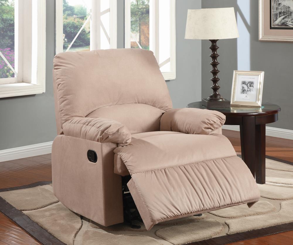 G600264 Casual Brown Glider Recliner - ATL FURNITURE