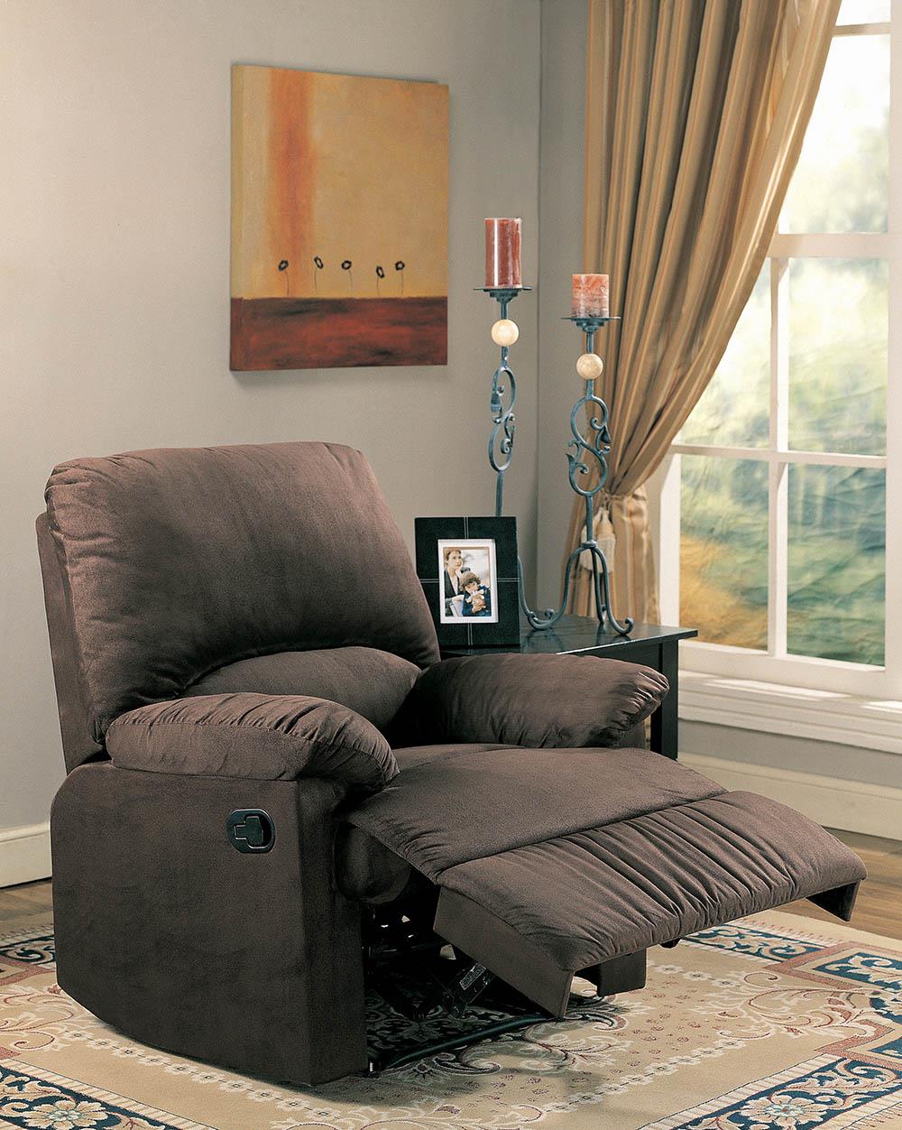 G600266 Casual Chocolate Motion Recliner - ATL FURNITURE