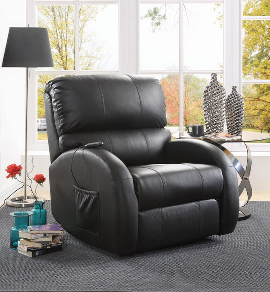 G600416 Casual Black Power Lift Recliner - ATL FURNITURE