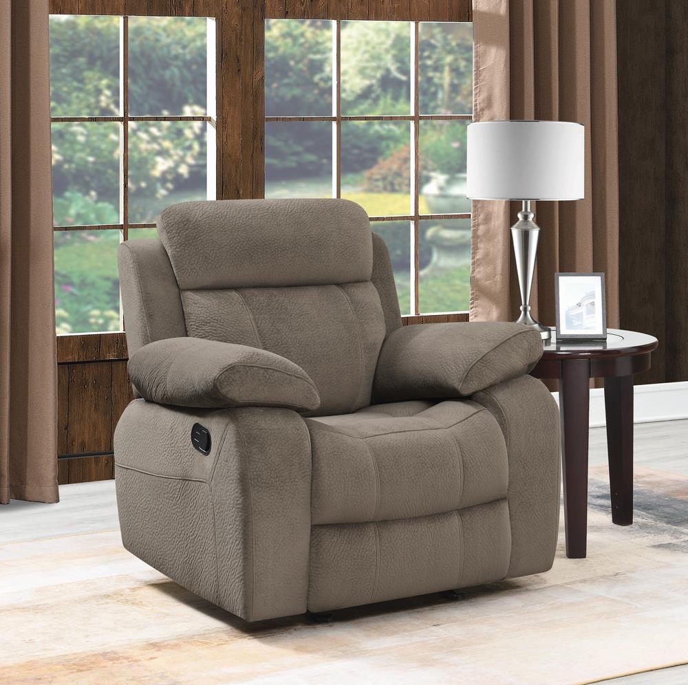 Myleene Brown Recliner - ATL FURNITURE