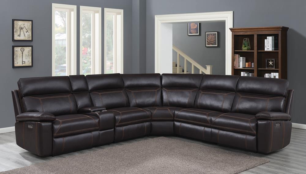 G603290 6 Pc Power2 Sectional - ATL FURNITURE