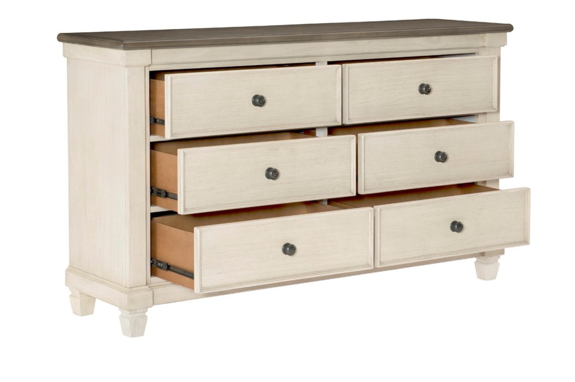 Homelegance - Weaver Dresser In Antique White - 1626-5 - ATL FURNITURE