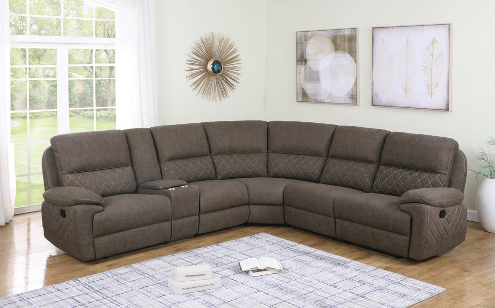 G608980 6 Pc Motion Sectional - ATL FURNITURE