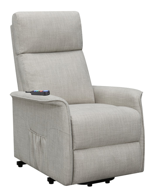 Herrera Power Lift Recliner with Wired Remote Beige