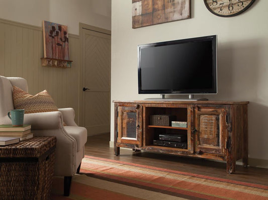 Reclaimed Wood TV Stand - ATL FURNITURE