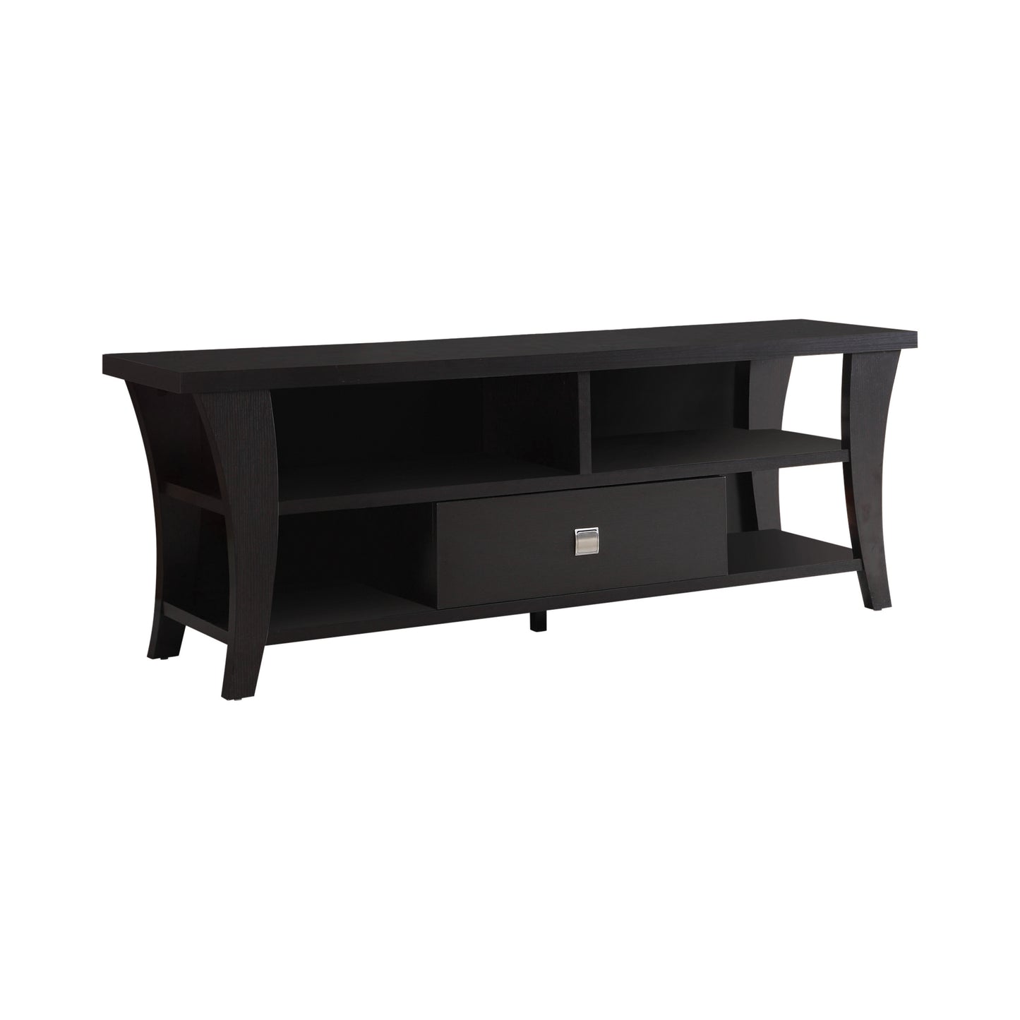 Anita 1-drawer Engineered Wood 60" TV Stand Cappuccino