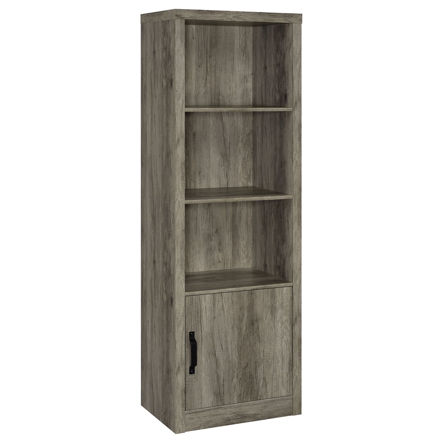 Burke 2-drawer Engineered Wood 59" TV Stand Grey Driftwood