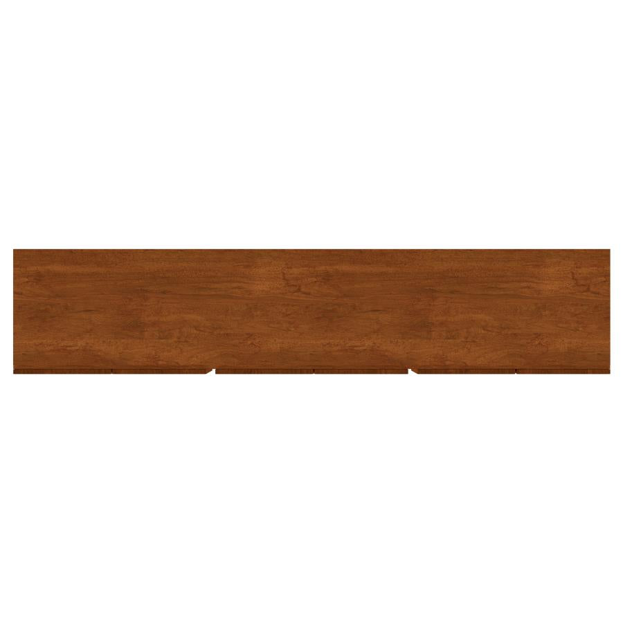 Trask 86-Inch Wood Tv Stand Media Console Mango Brown