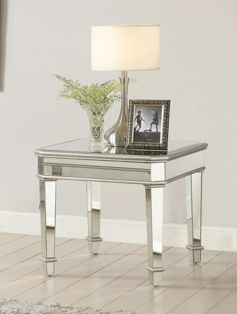 G703938 Contemporary Silver End Table - ATL FURNITURE