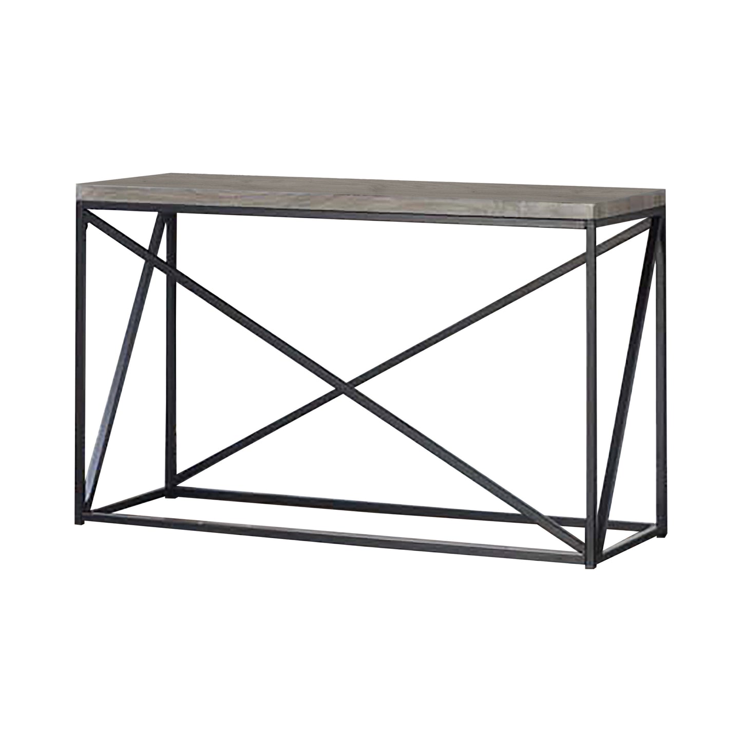 Birdie Rectangular Entryway Console Table Sonoma Grey