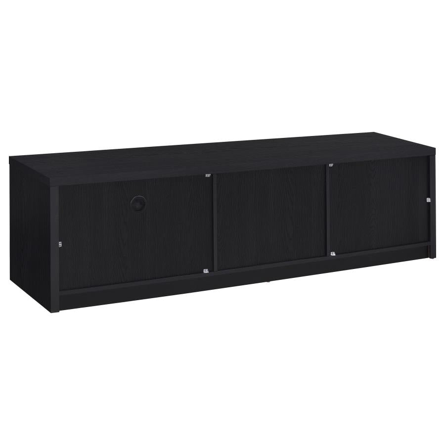 Murray 70-Inch 2-Door Tv Stand Media Console Black