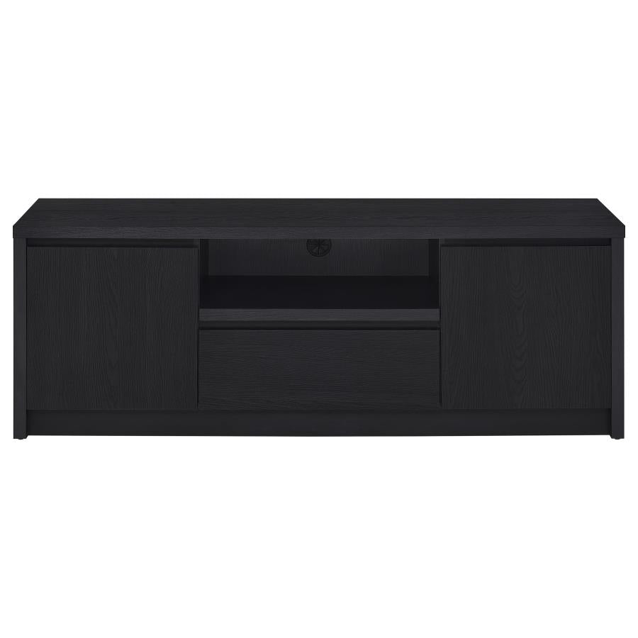 Winfield 3-Piece Entertainment Center 60-Inch Tv Stand Black