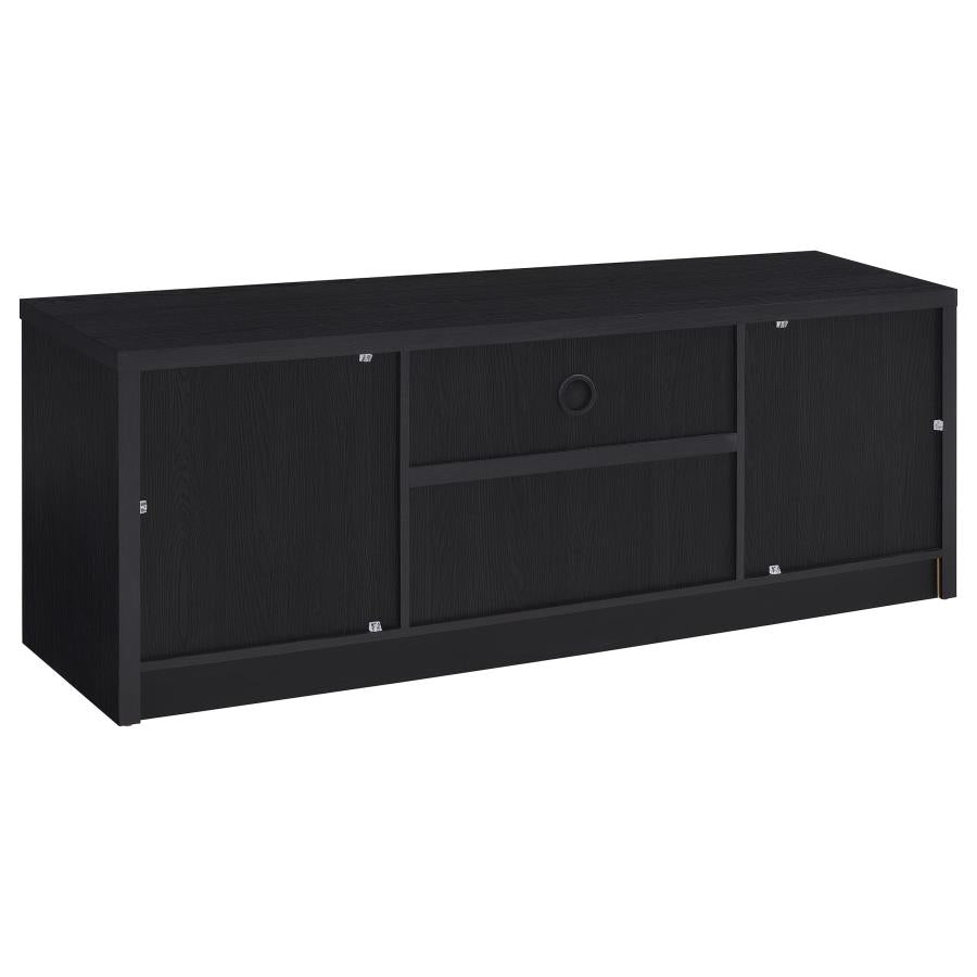 Winfield 3-Piece Entertainment Center 60-Inch Tv Stand Black