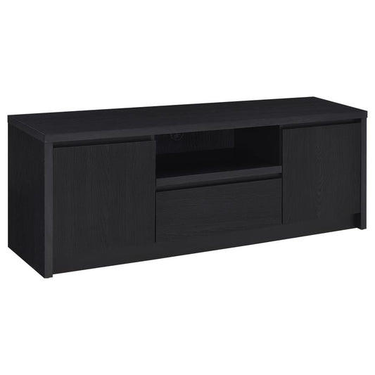 Winfield 60-Inch 2-Door Tv Stand Media Console Black