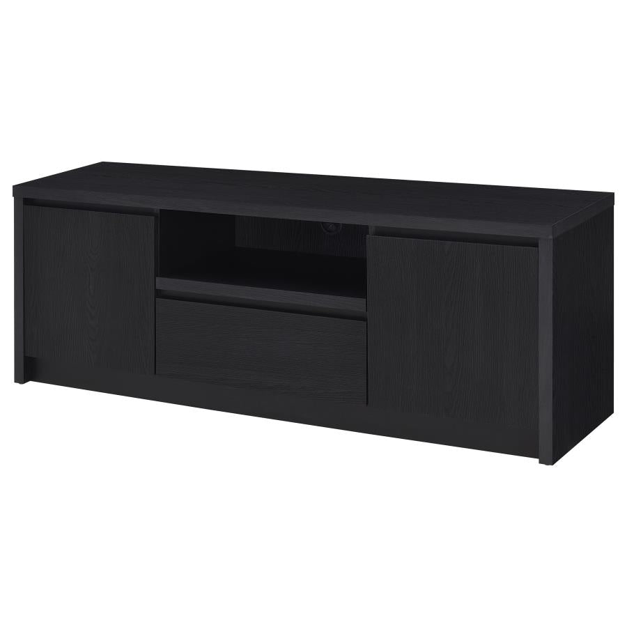 Winfield 60-Inch 2-Door Tv Stand Media Console Black