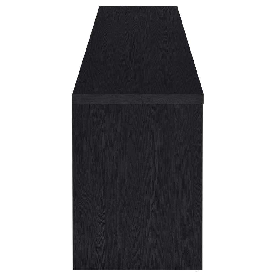 Winfield 60-Inch 2-Door Tv Stand Media Console Black