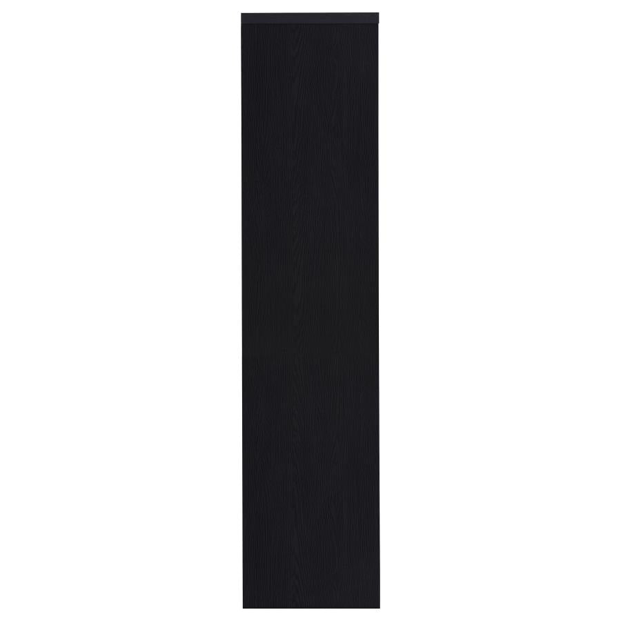 Winfield 3-Sheld Media Tower Entertainment Pier Black