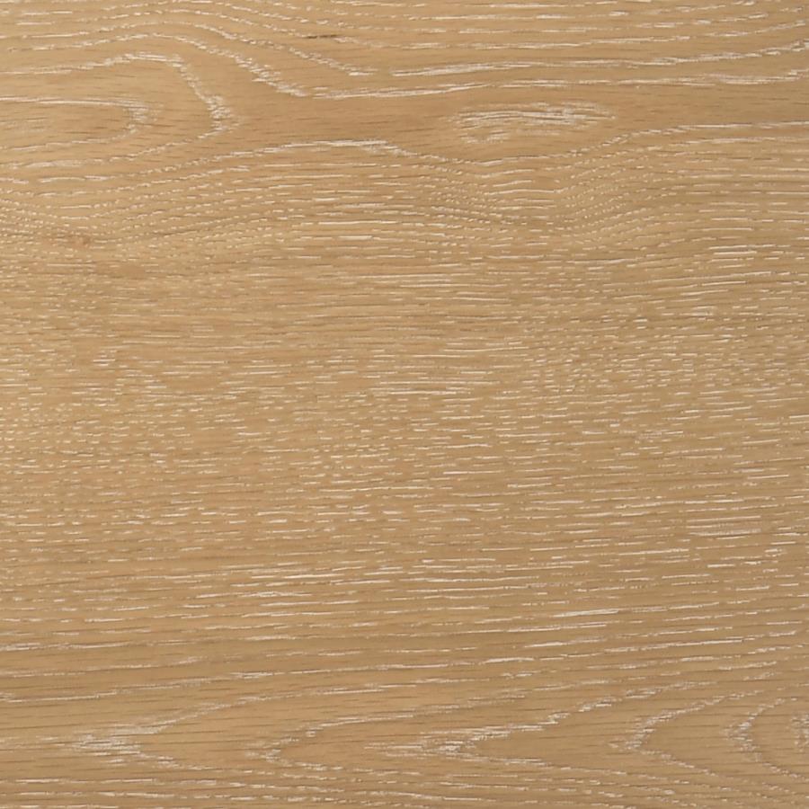 Ottowa 2-Piece Round Wood Coffee Table Set Light Oak