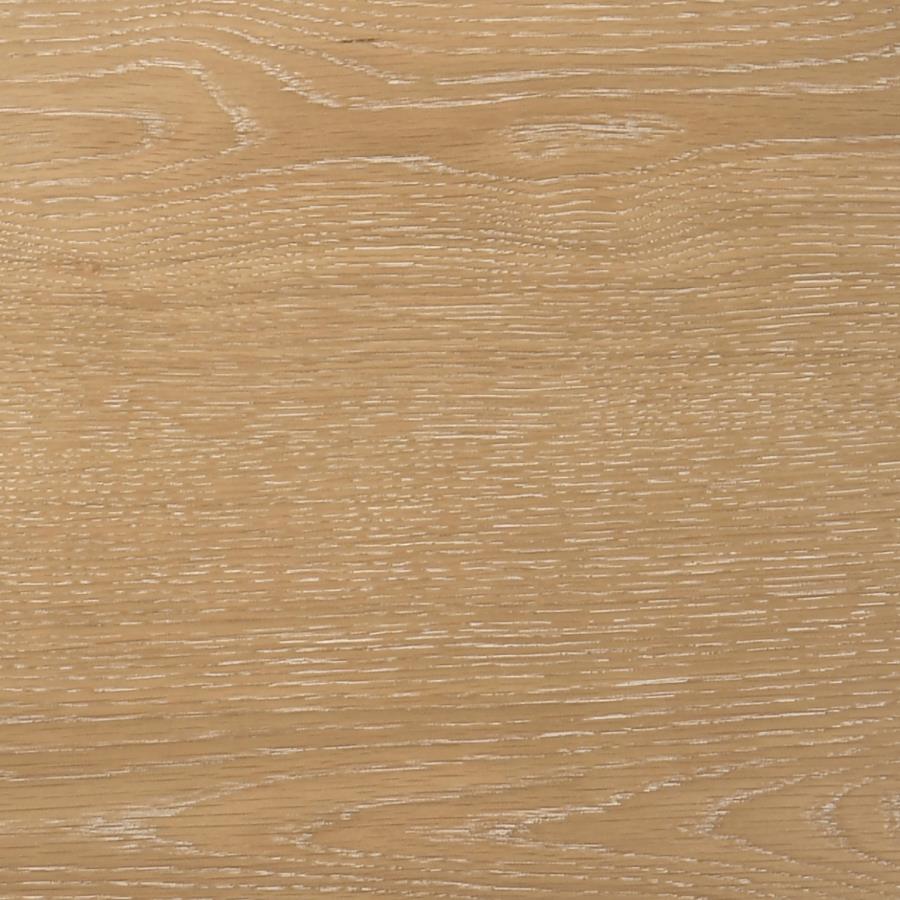 Ottowa 3-Piece Round Wood Coffee Table Set Light Oak