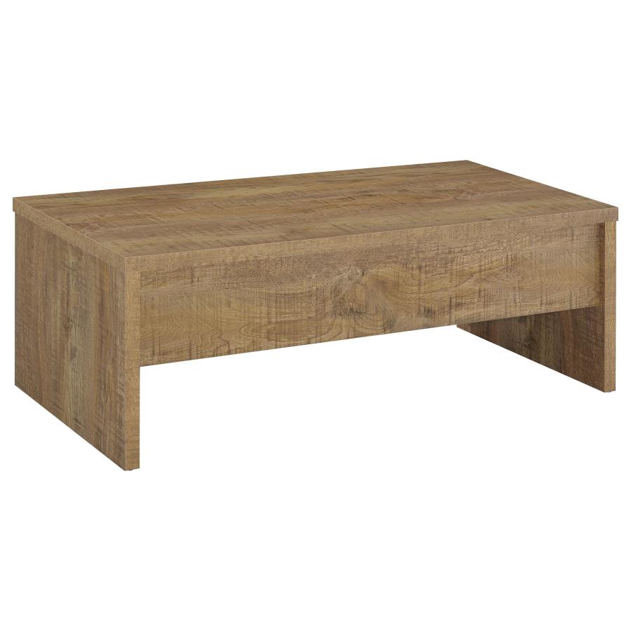 Canoga 2-Piece Lift Top Cocktail Coffee Table Set Mango