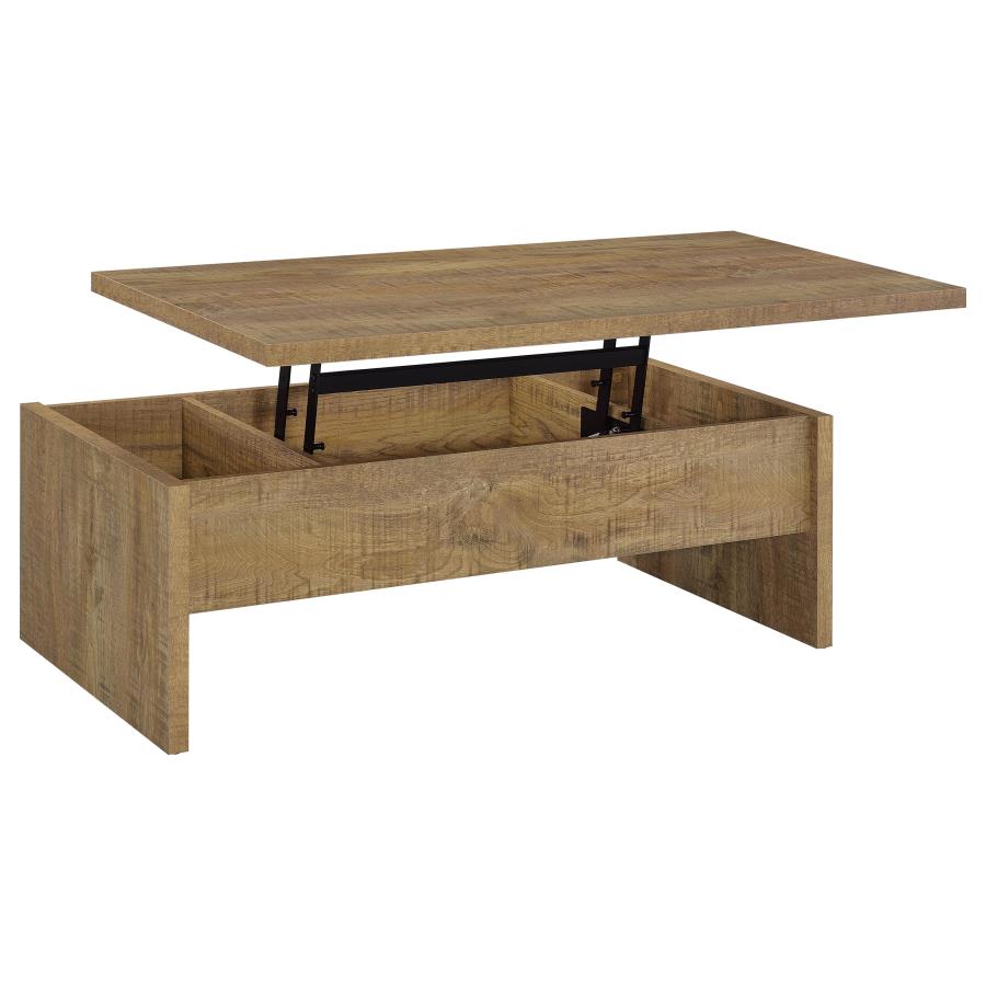 Canoga 2-Piece Lift Top Cocktail Coffee Table Set Mango