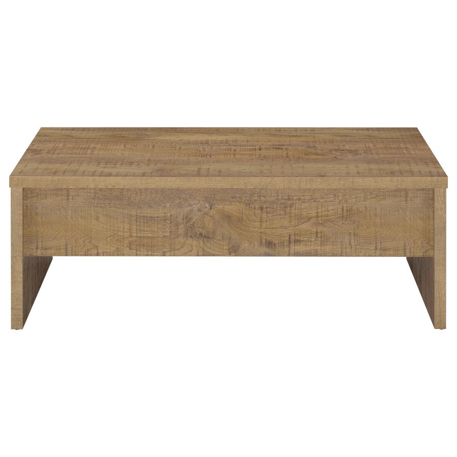 Canoga 3-Piece Lift Top Cocktail Coffee Table Set Mango