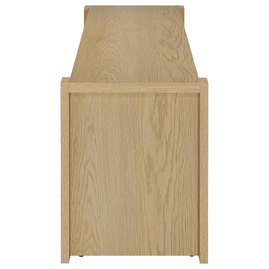 Laurelton 60-Inch 2-Door Tv Stand Media Console Light Oak