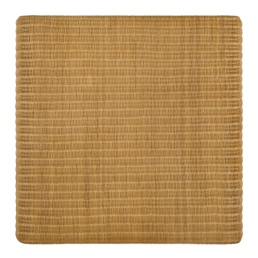 Cahya 3-Piece Rattan Coffee And End Table Set Natural