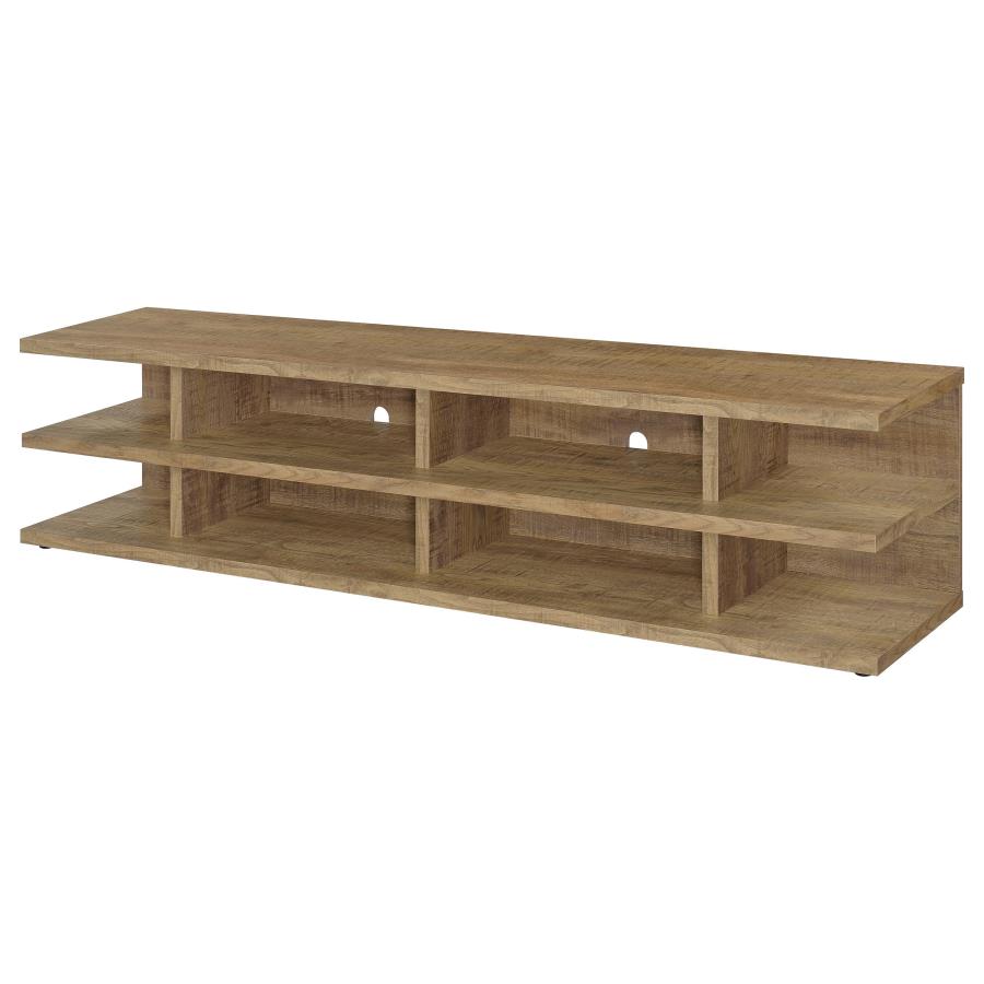 Cartmill 78-Inch 2-Tier Tv Stand Media Console Mango