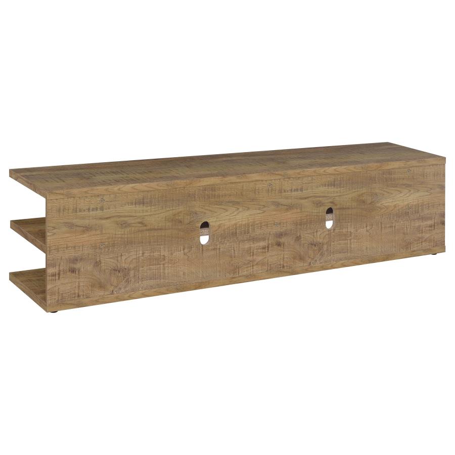 Cartmill 78-Inch 2-Tier Tv Stand Media Console Mango