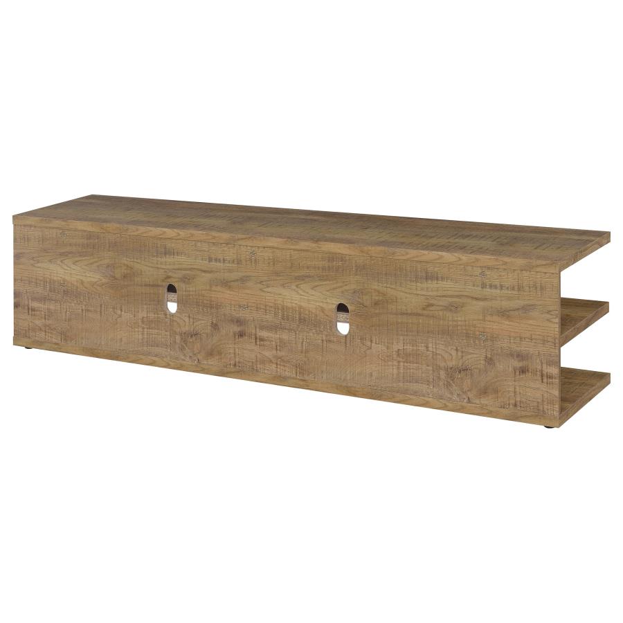 Cartmill 78-Inch 2-Tier Tv Stand Media Console Mango