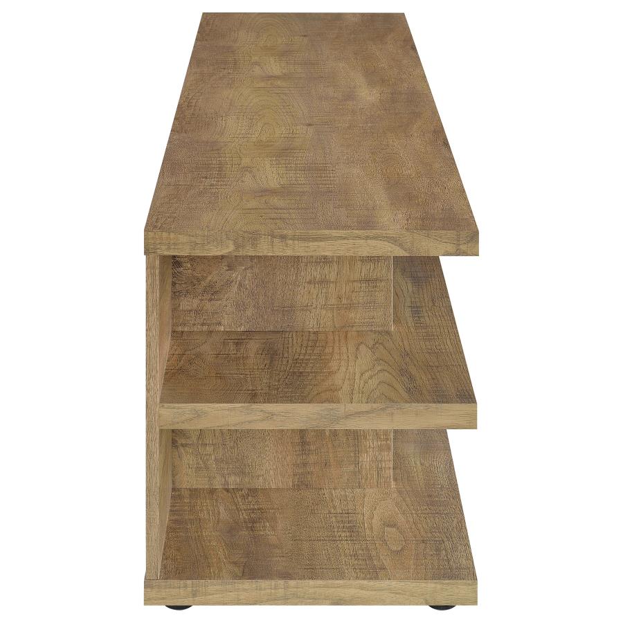 Cartmill 78-Inch 2-Tier Tv Stand Media Console Mango