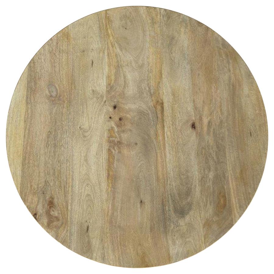 Touhy 3-Piece Round Coffee And End Table Set Natural Mango