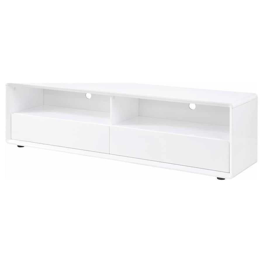 Ellice 71-Inch Tv Stand Media Console White