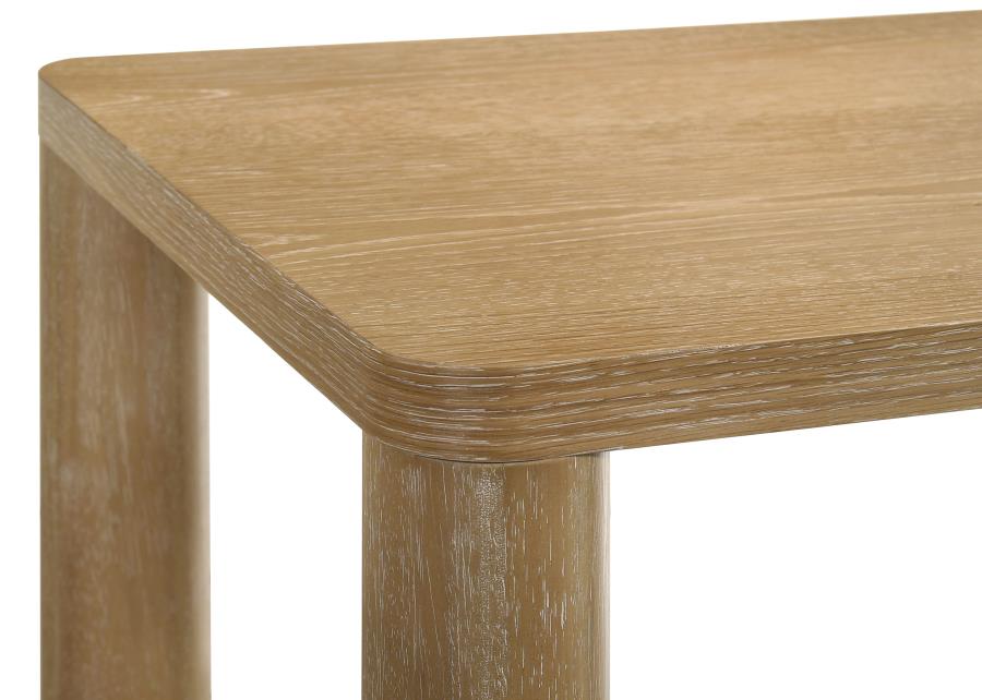 Castlewood 3-Piece Cocktail Coffee Table Set Light Oak
