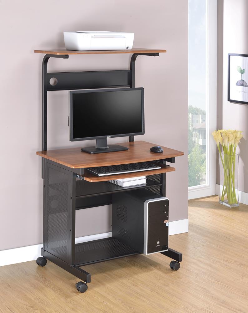 G7121 Casual Honey Computer Desk - ATL FURNITURE