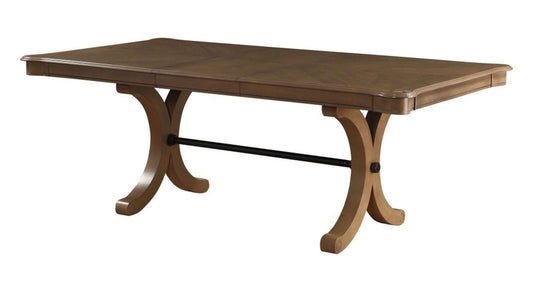 Acme Furniture Harald Rectangular Dining Table in Gray Oak 71765 - ATL FURNITURE