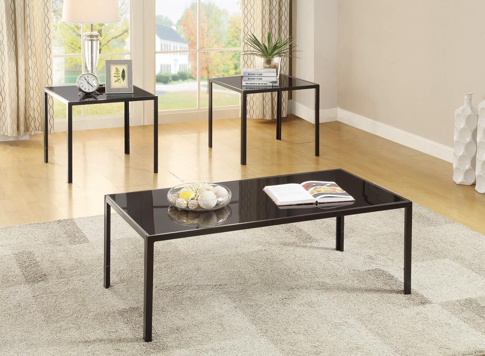 G720457 Contemporary Black Three-Piece Set - ATL FURNITURE