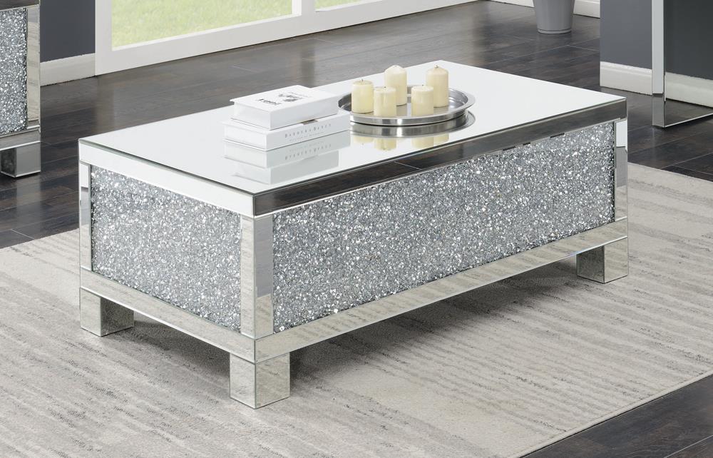 G722498 Contemporary Silver Coffee Table - ATL FURNITURE