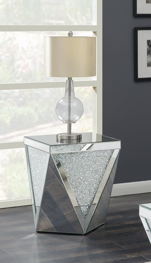 G722507 Contemporary Silver Side Table - ATL FURNITURE