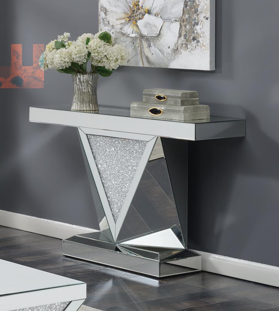 G722507 Contemporary Silver Sofa Table - ATL FURNITURE