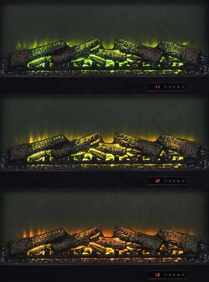 Fuller 60-Inch 2-Door Tv Stand Fireplace Media Console Mango