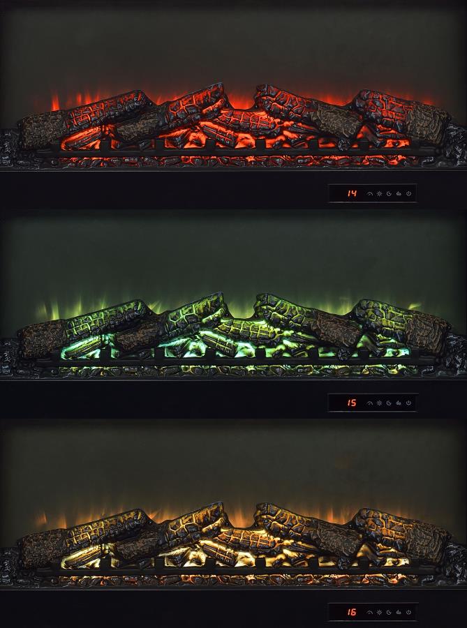 Fuller 60-Inch 2-Door Tv Stand Fireplace Media Console Mango