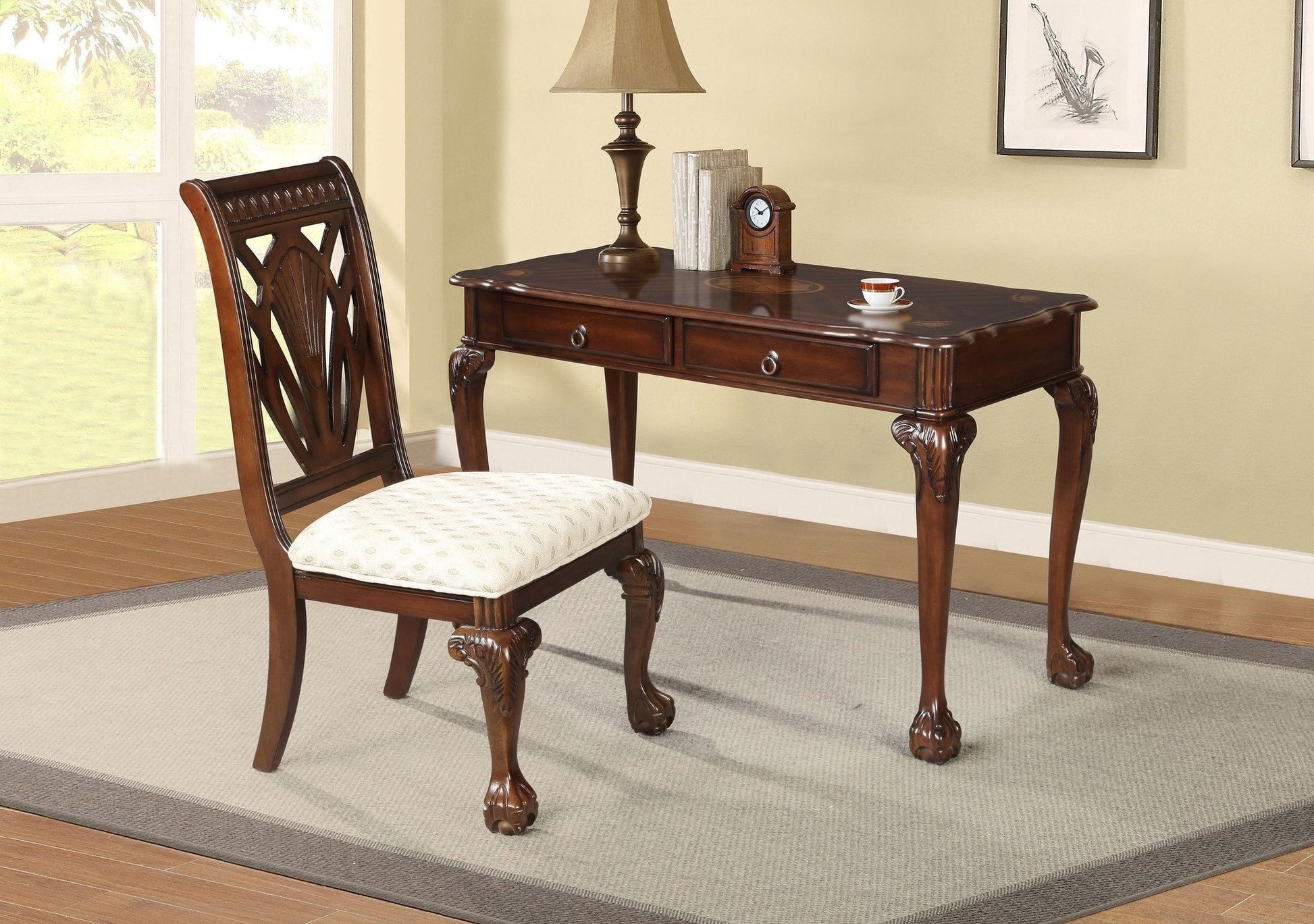 Writing Desk w/Chair;  2 PCS. SET - ATL FURNITURE