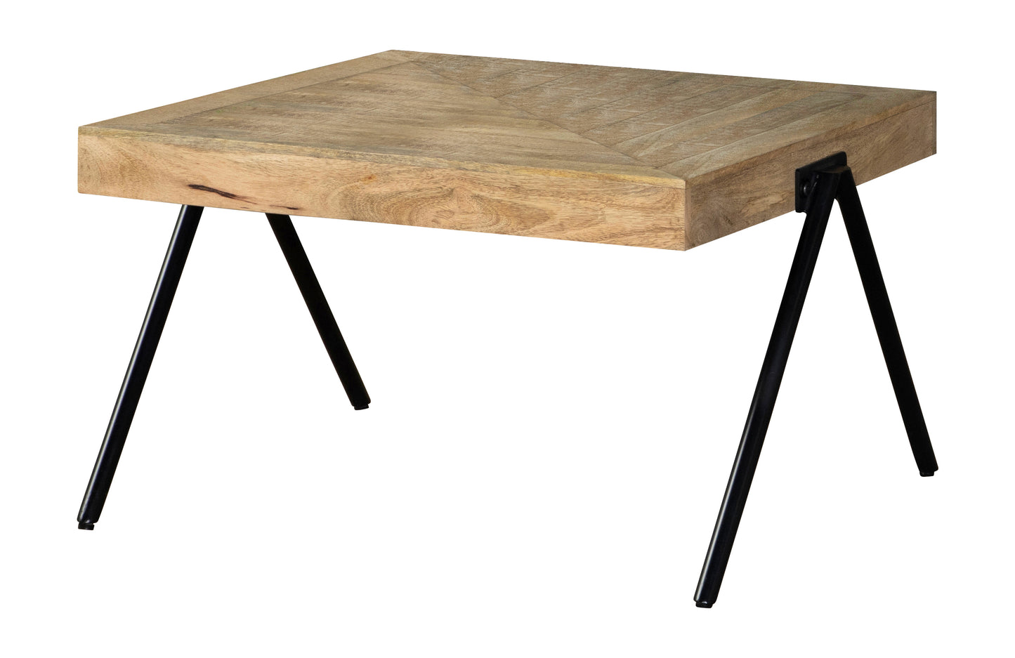 Avery Rectangular Solid Mango Wood Coffee Table Natural