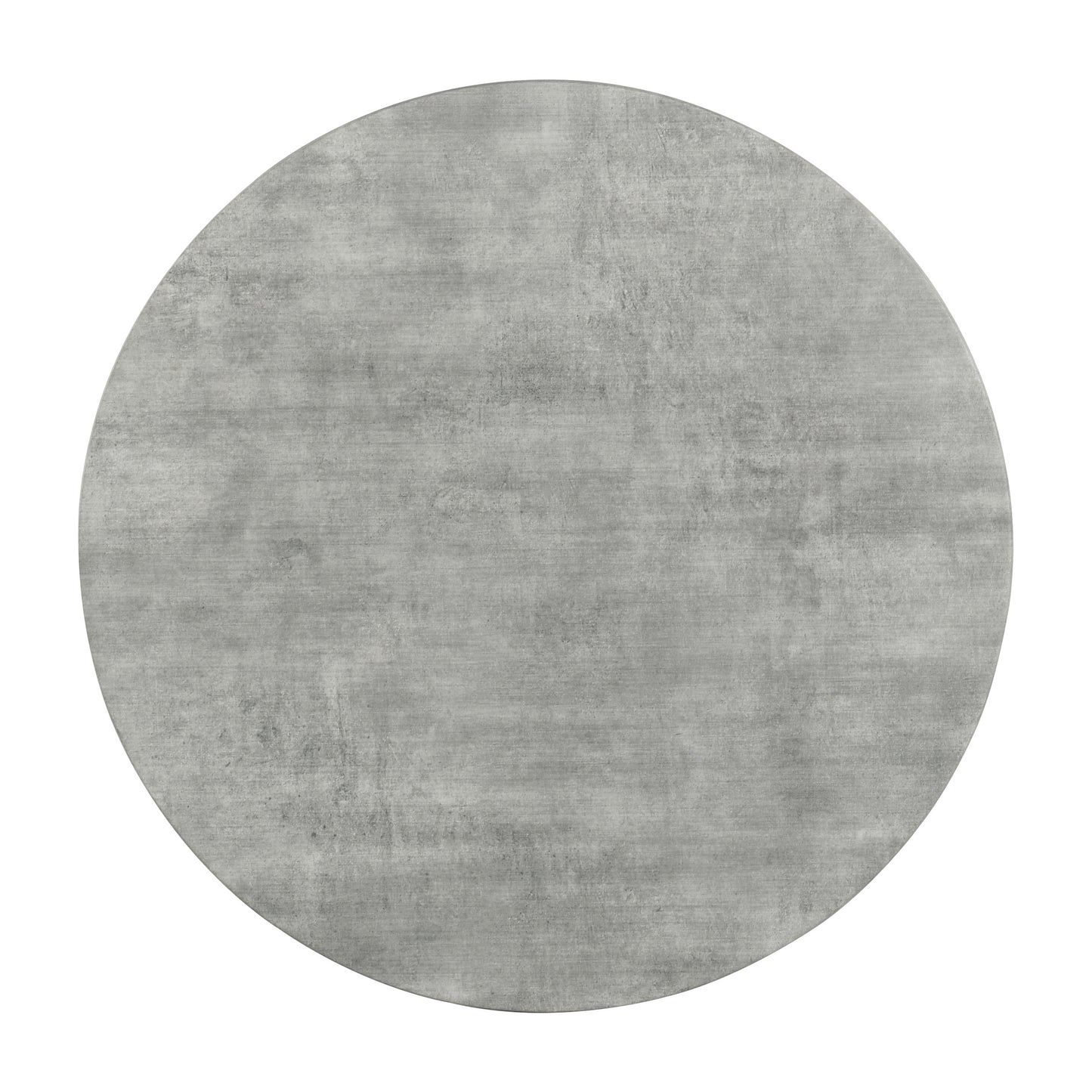 Hadi Round SmartTop Coffee Table Cement and Gunmetal