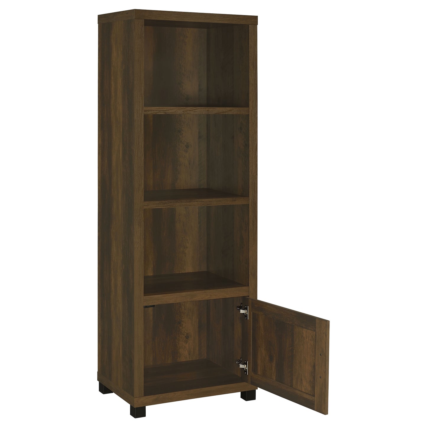 Sachin 4-door Engineered Wood 79" TV Stand Dark Pine